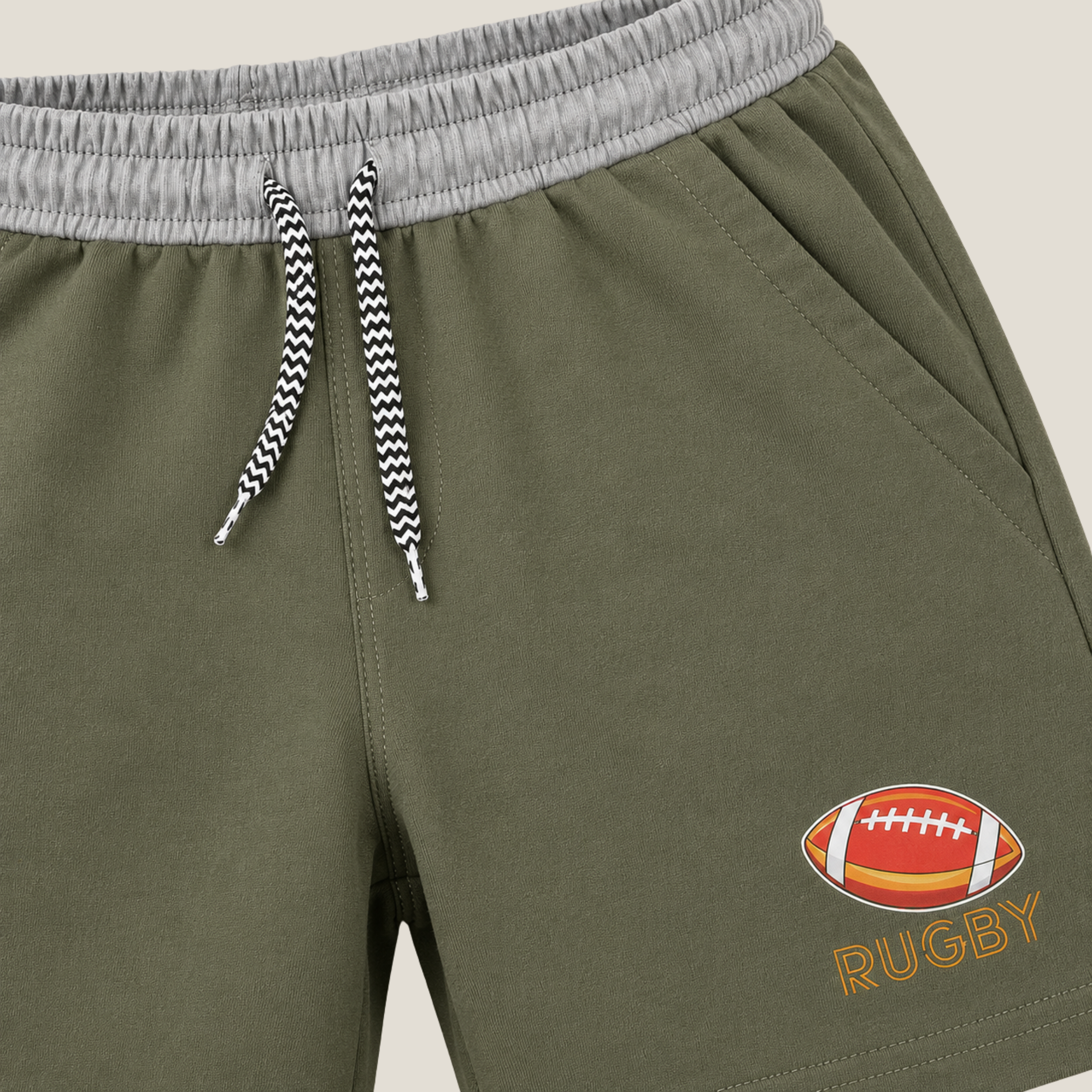 RUGBY Grapic Blended Short