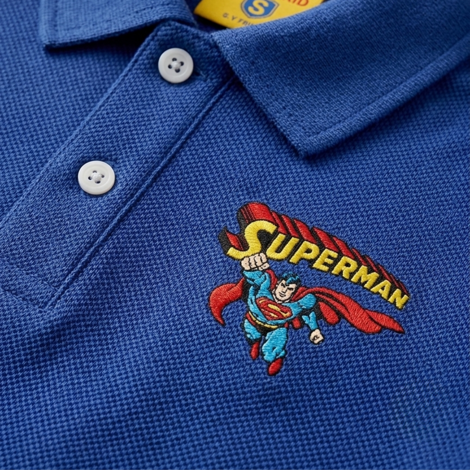 SuperMan Grapic Polo Shirt