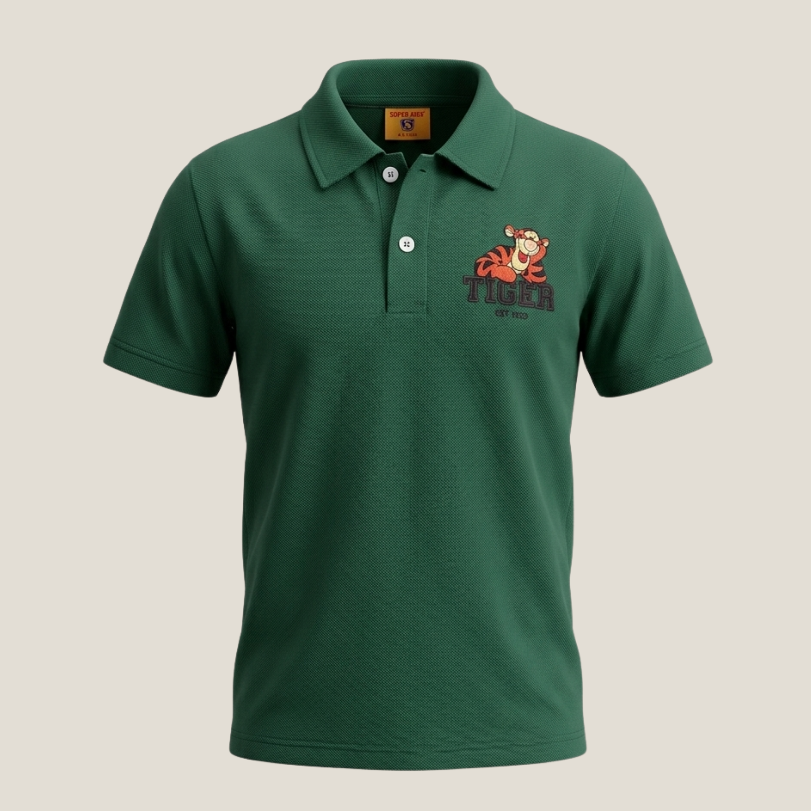Tiger Grapic Polo Shirt