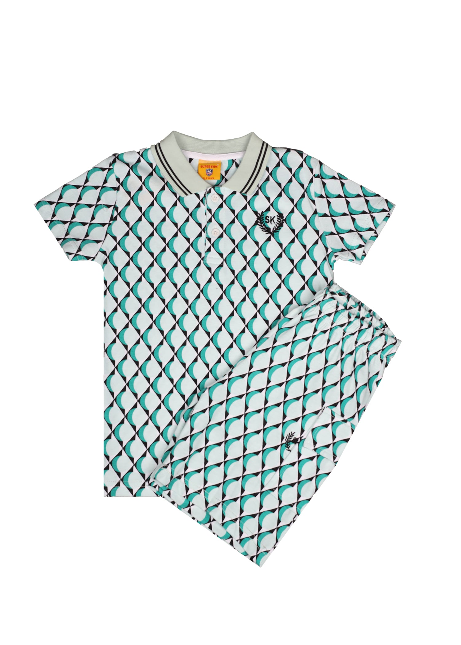 Printed Polo Shirt