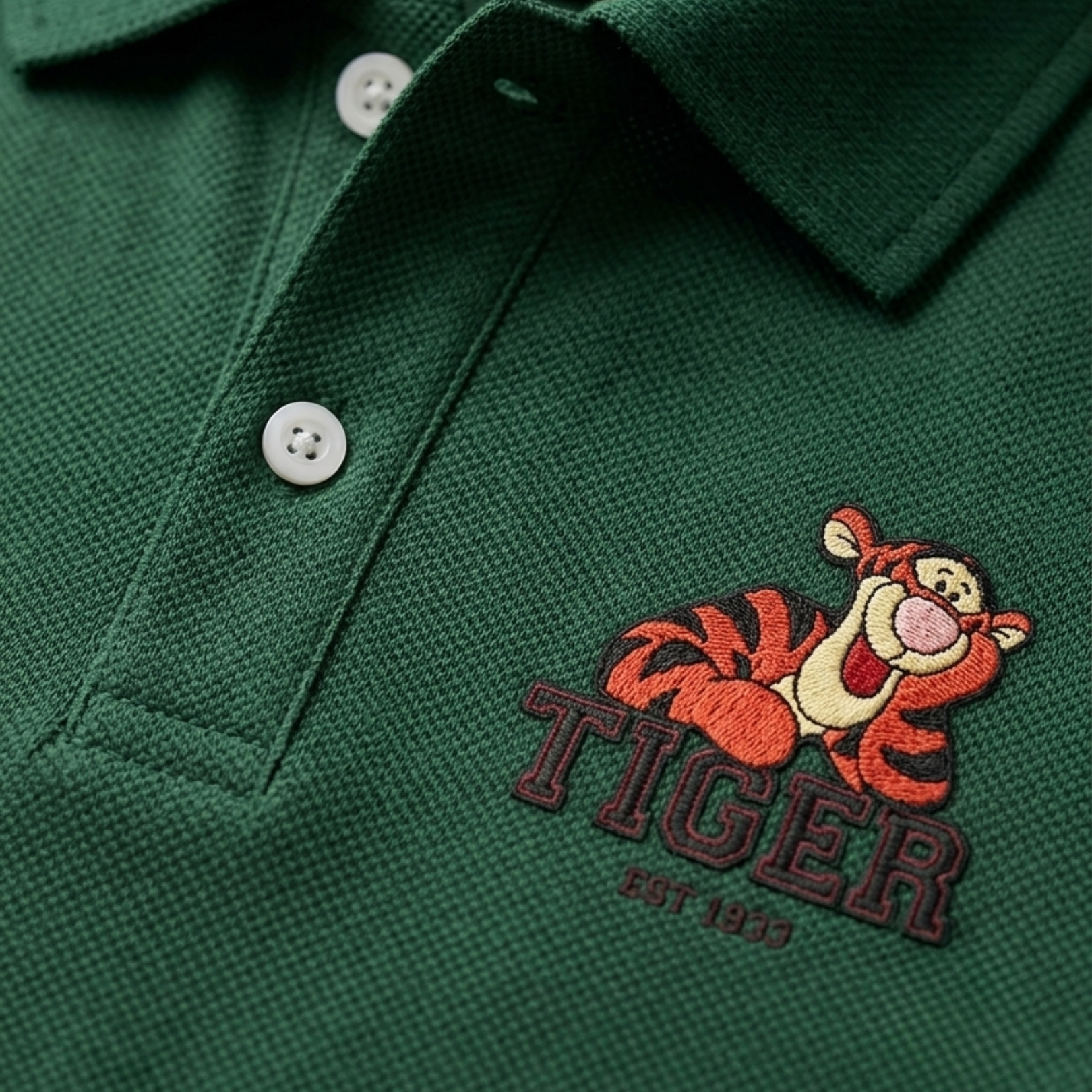 Tiger Grapic Polo Shirt