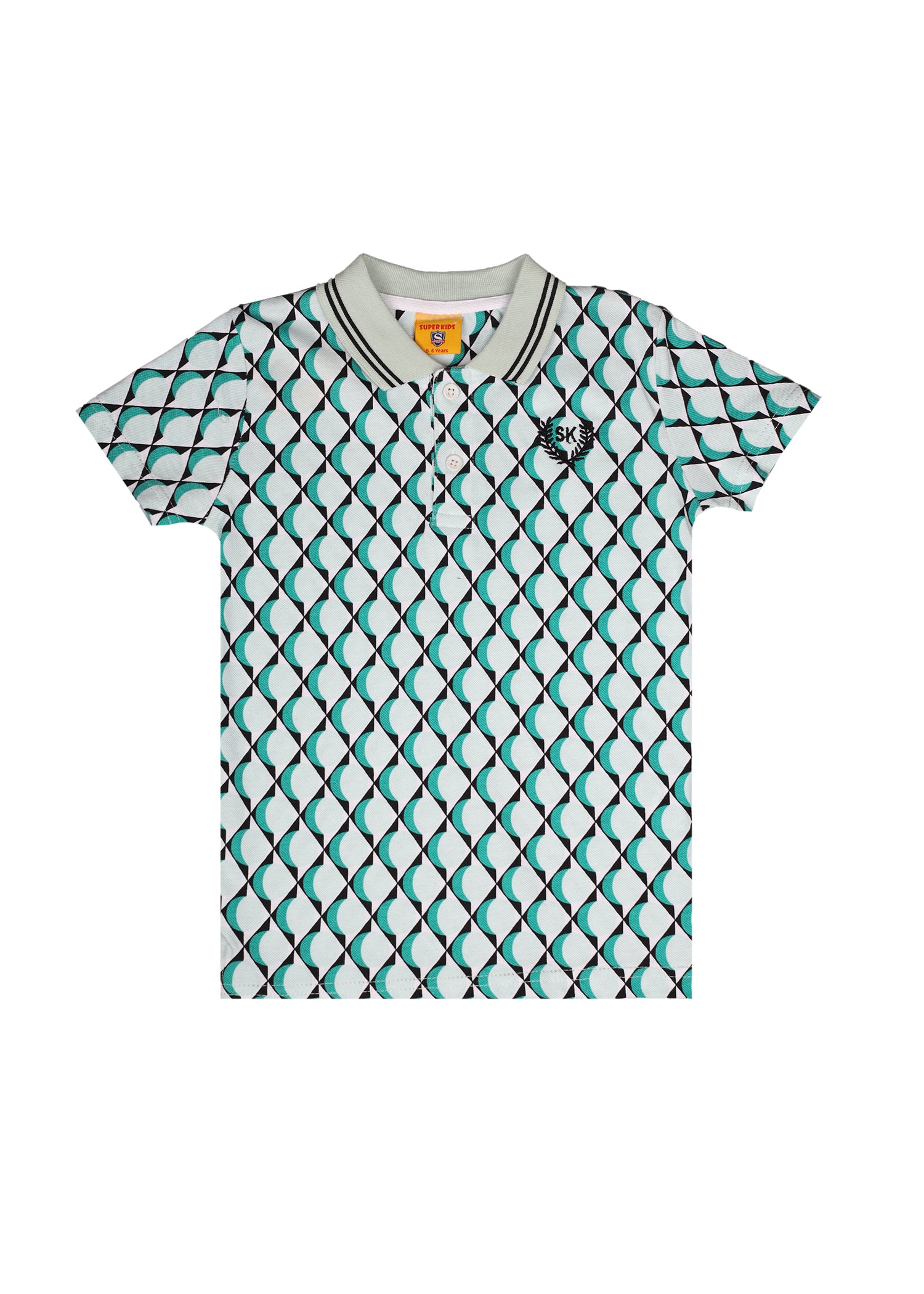 Printed Polo Shirt