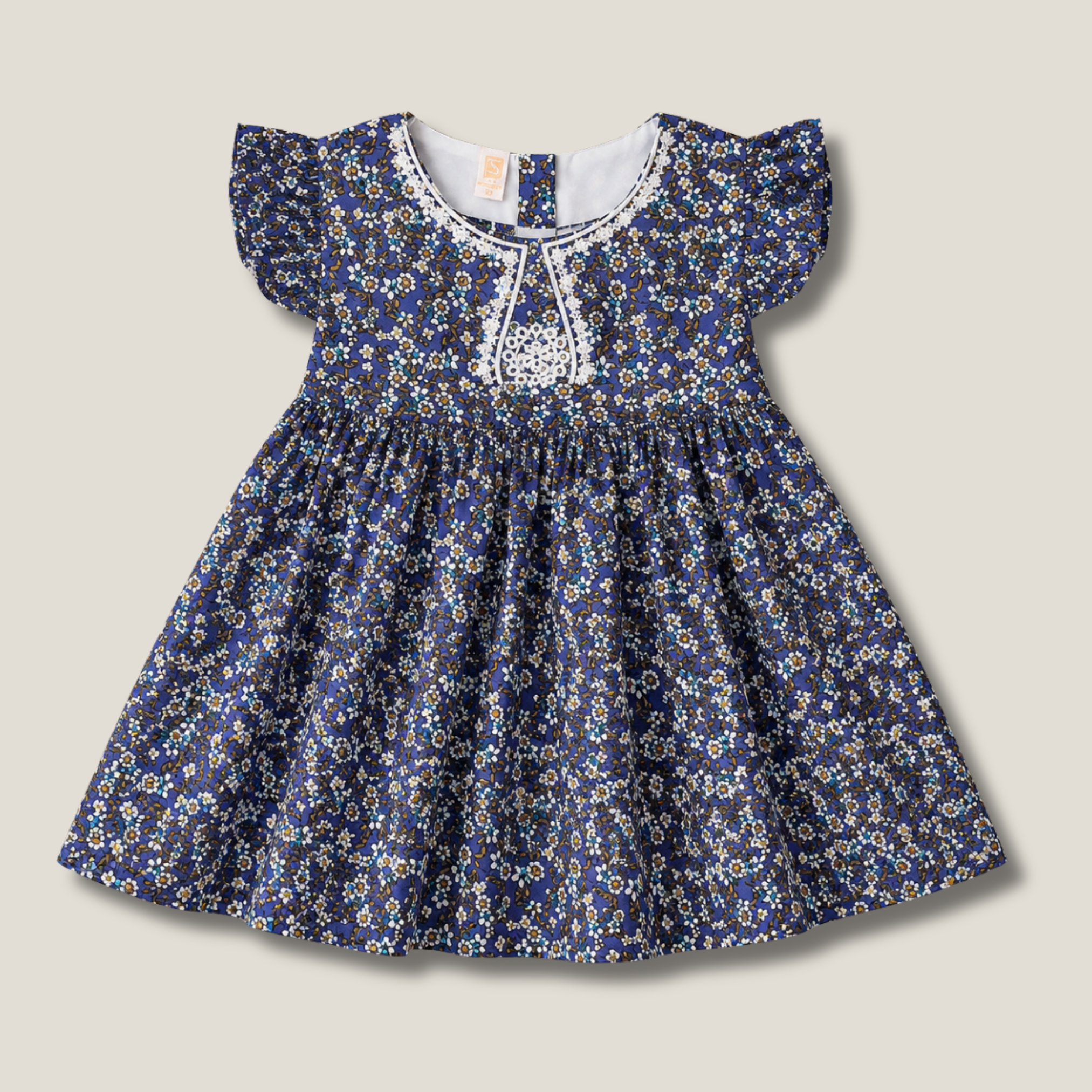 Royal Blossom Frock