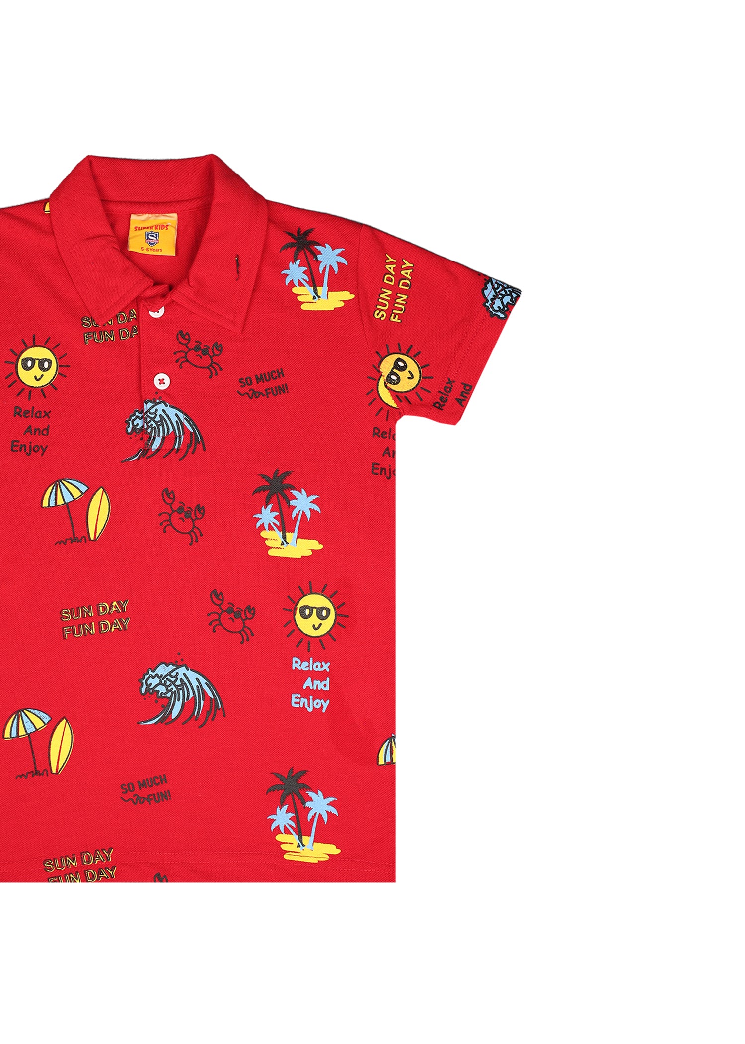 Printed Polo Shirt