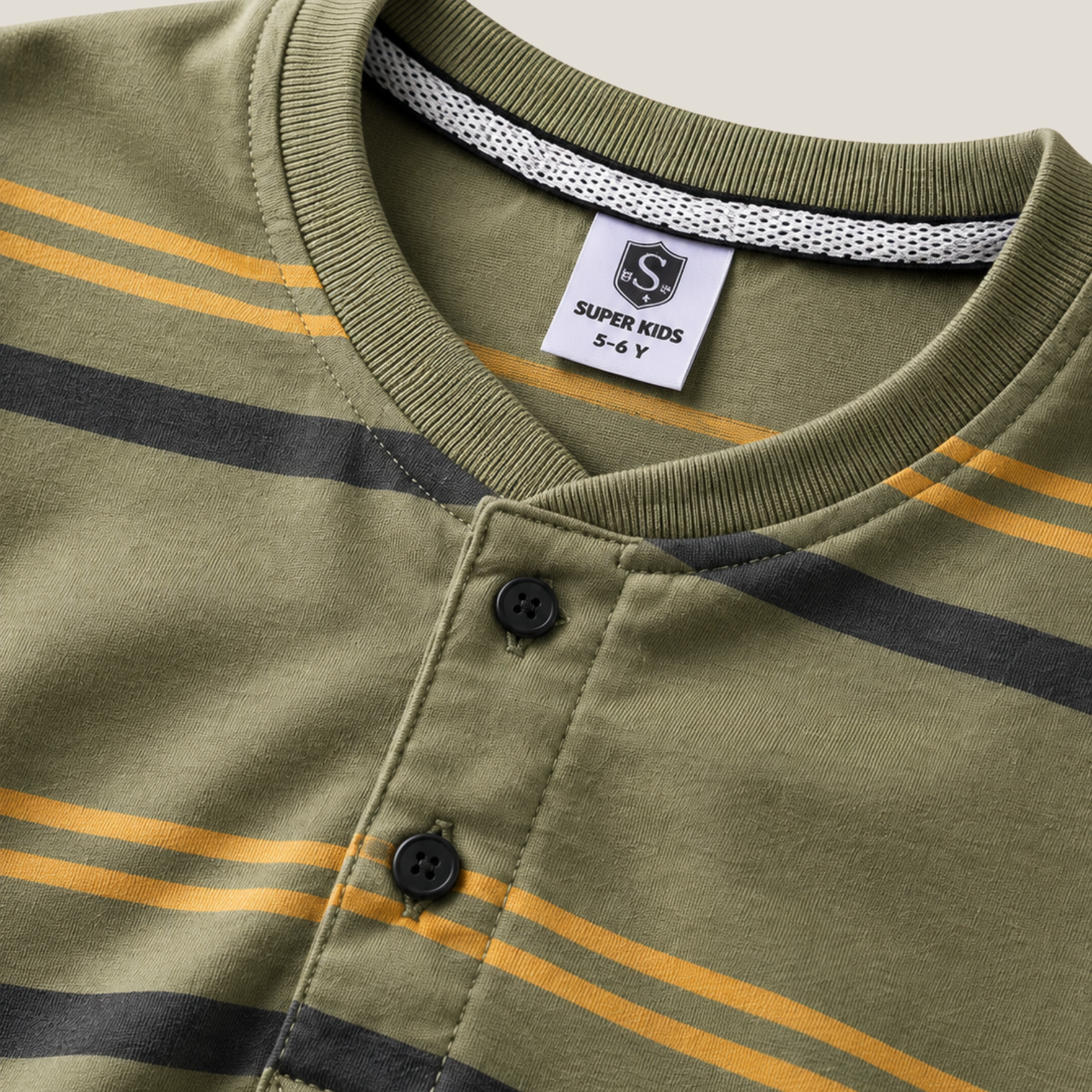 Light Green Henley T-Shirt