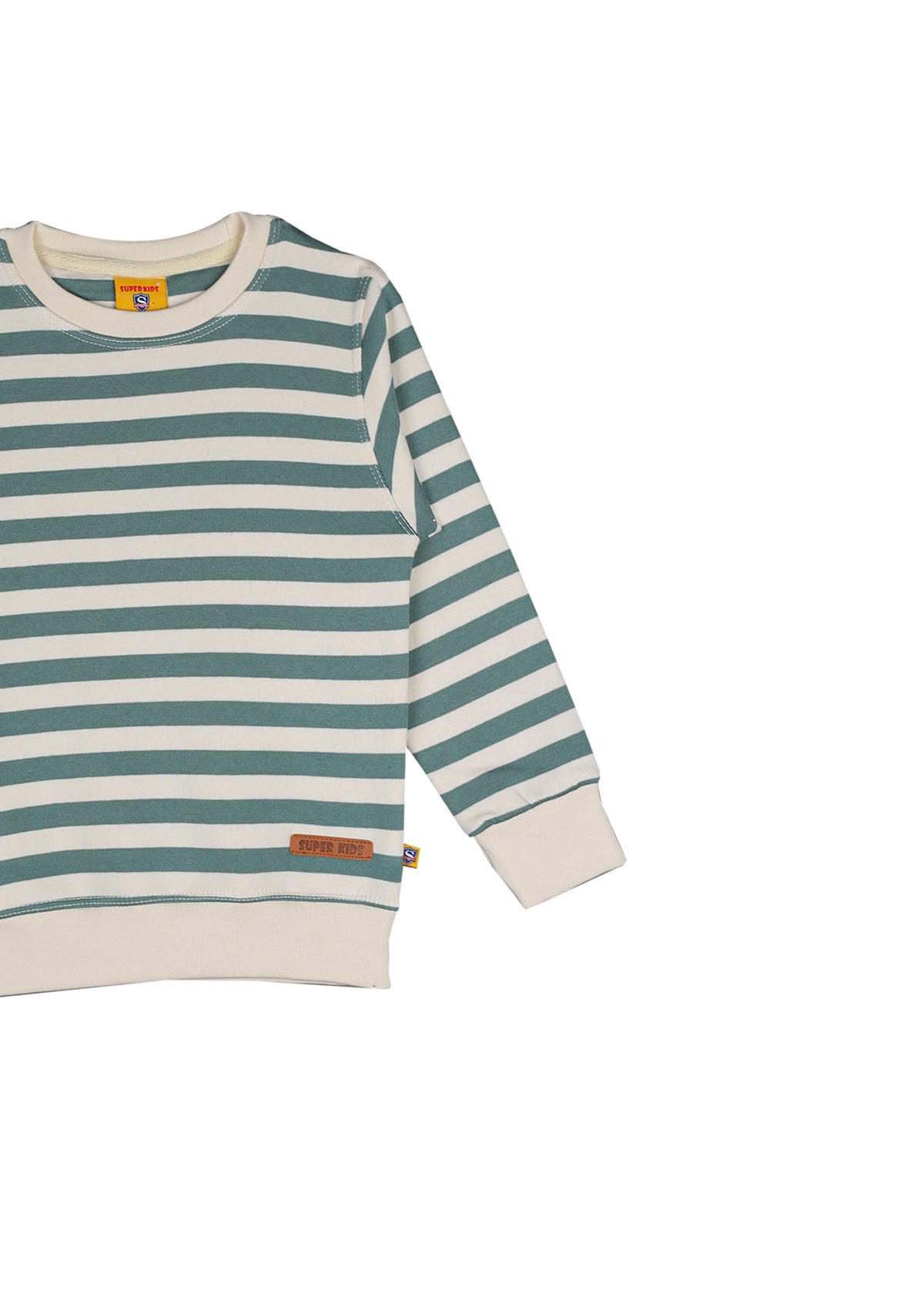 Stripped Lining Sweatshirt