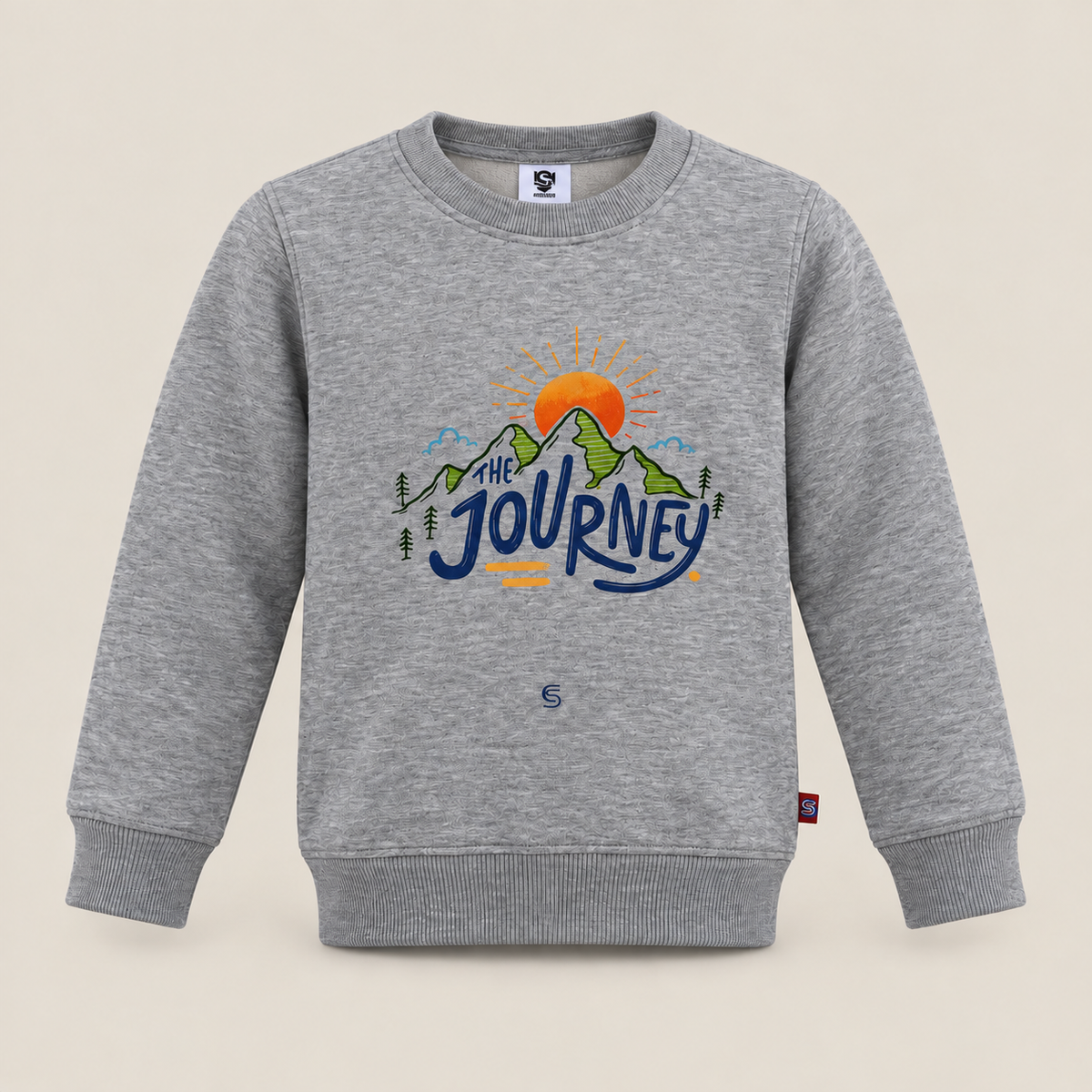 The Journey Mountain Graphic Sweatshirt