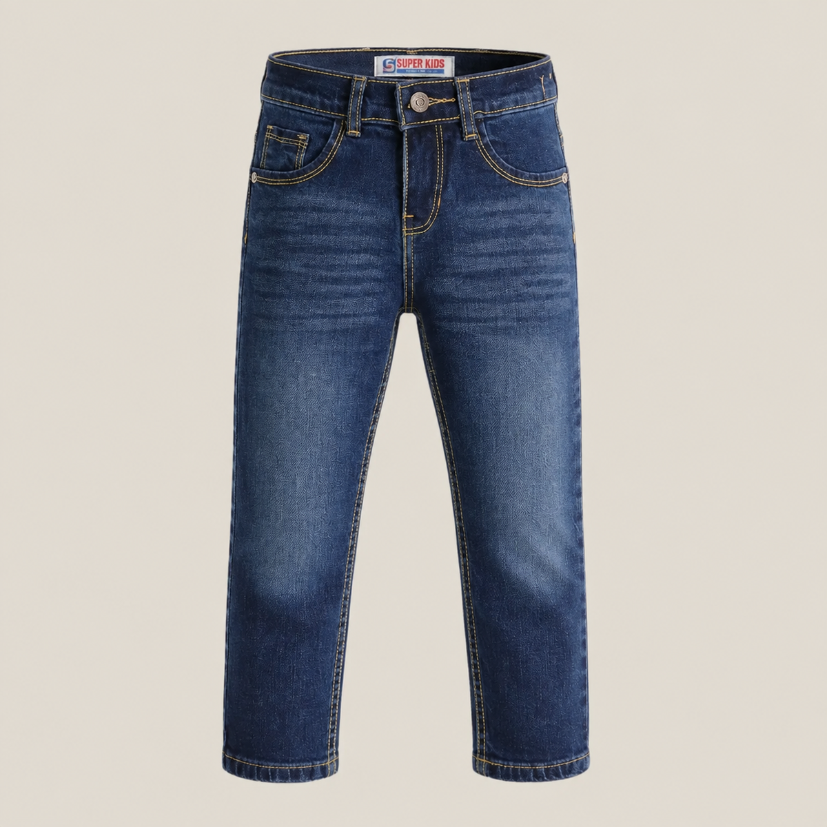 Boys slim fit blue denim pants - Super Kids Clothing