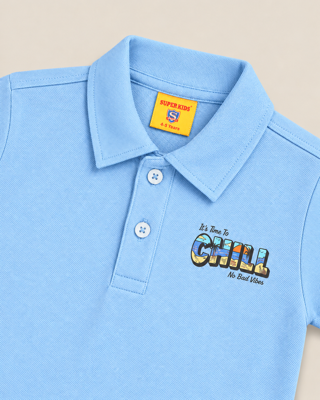 ITS TIME TO CHILL Grapic Polo