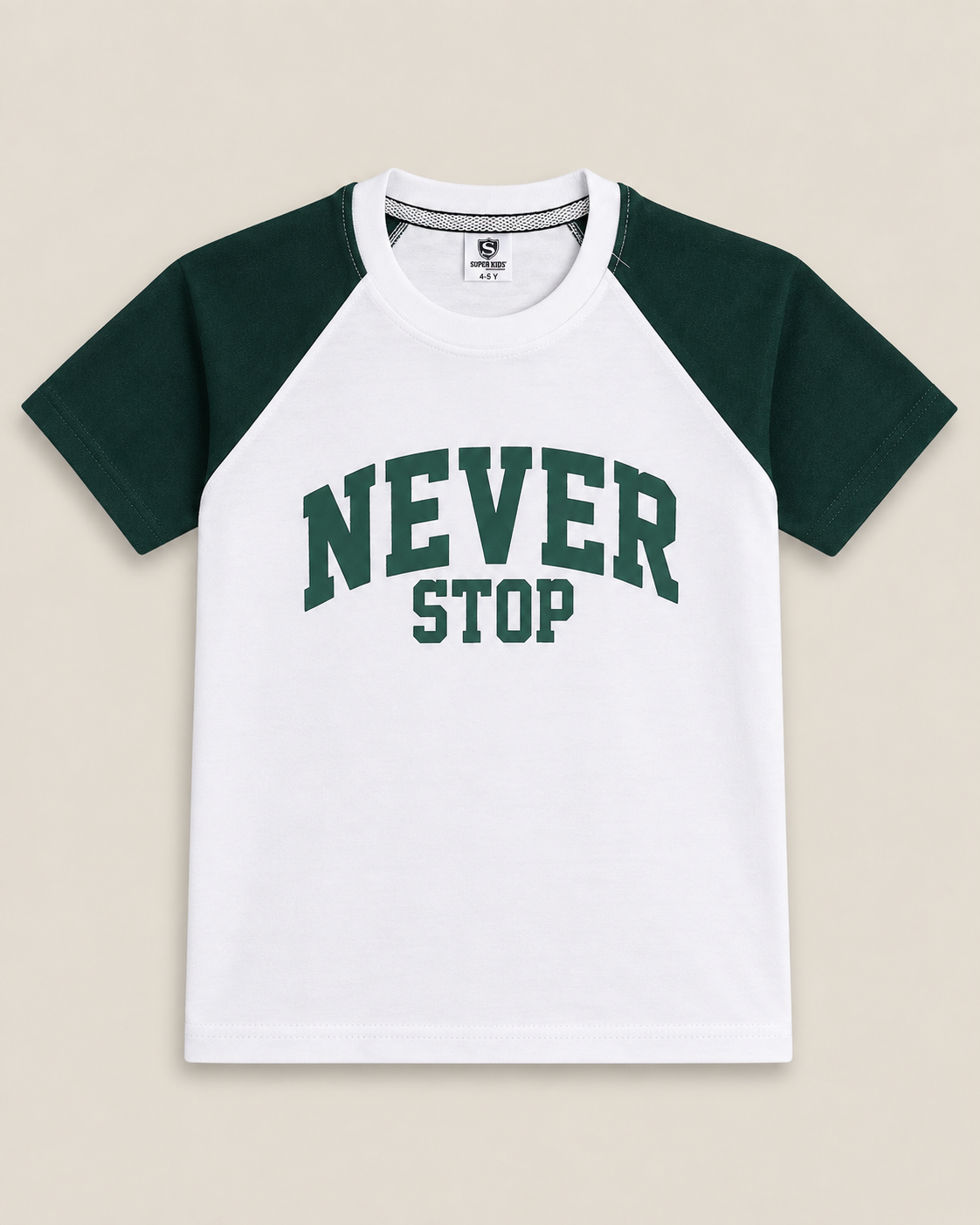 NEVER STOP  Grapic T-Shirt