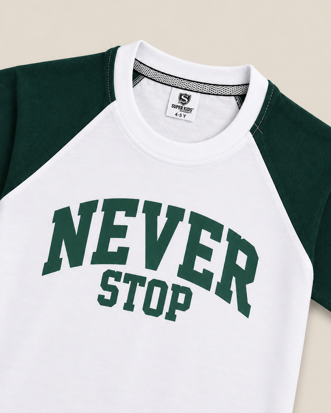 NEVER STOP  Grapic T-Shirt
