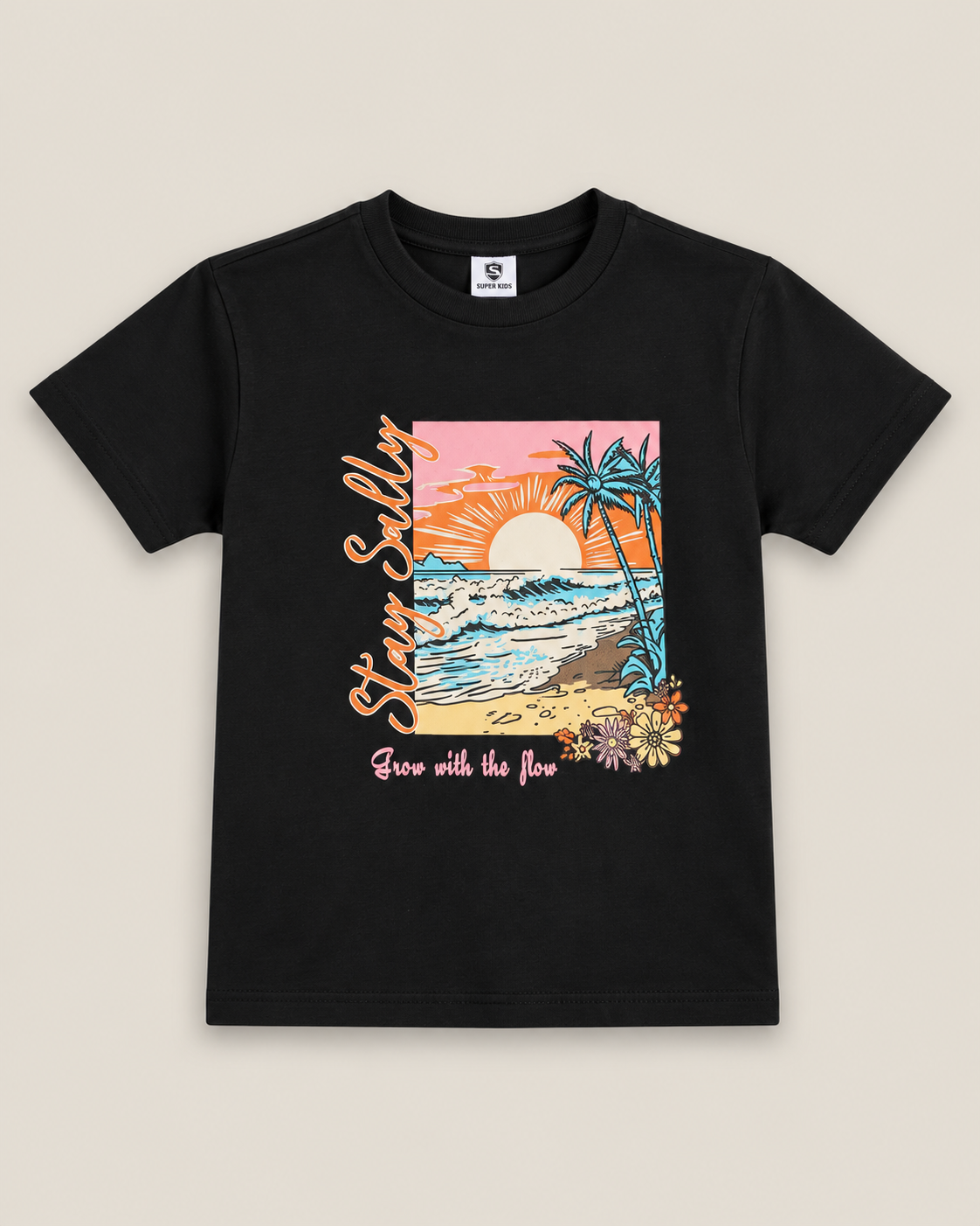 Kid's Down Shoulder T-Shirt