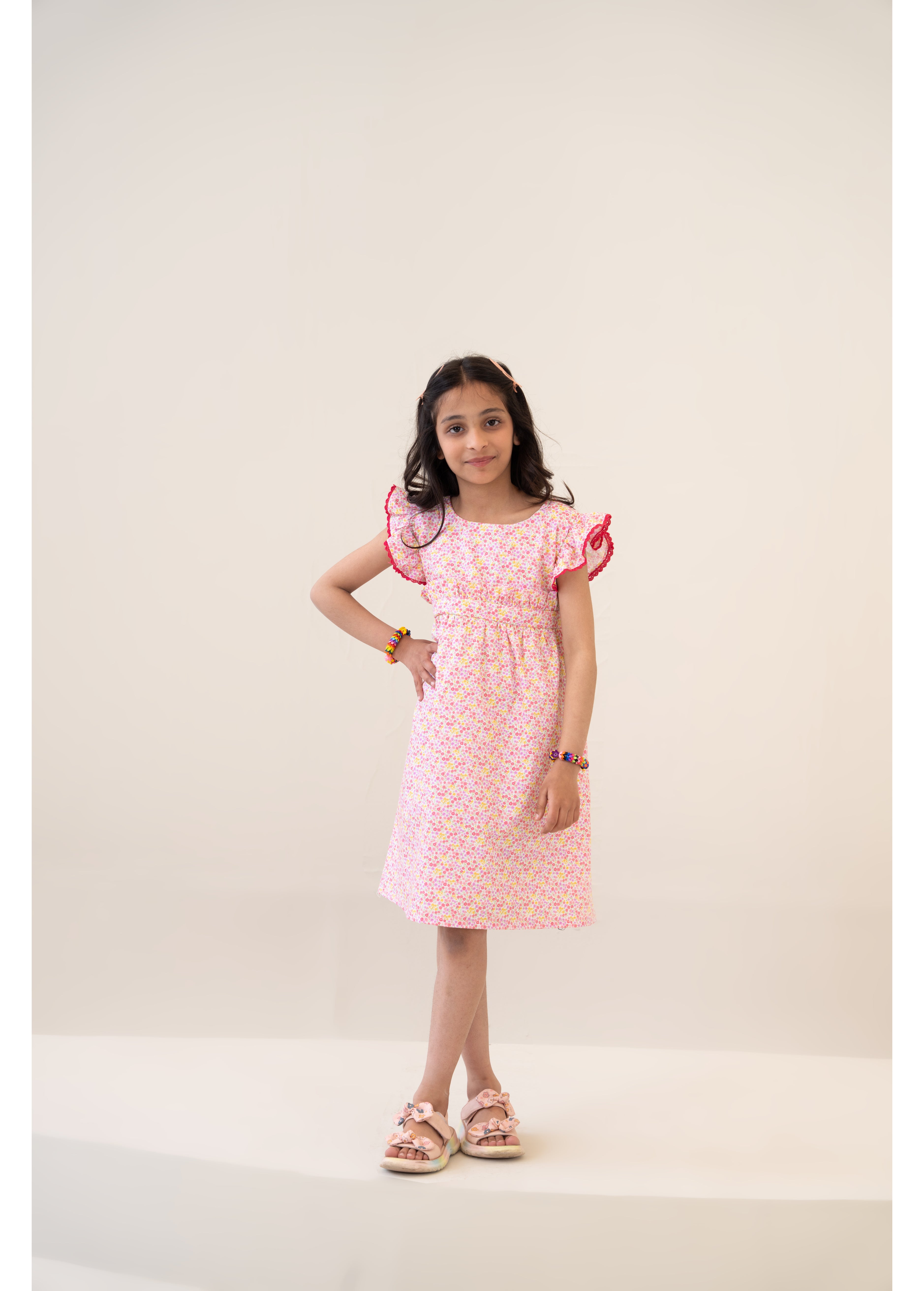 Girl's Floral Frock