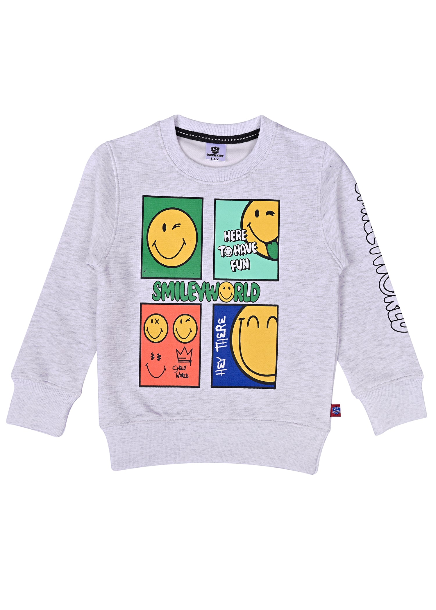 SMILEY WORLD Grapic Sweatshirt