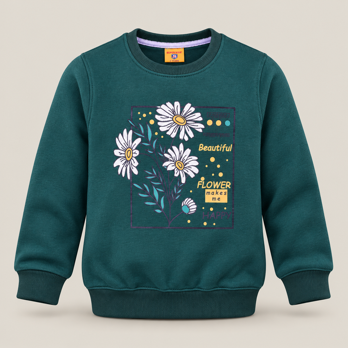 Floral Grapic SweatShirt