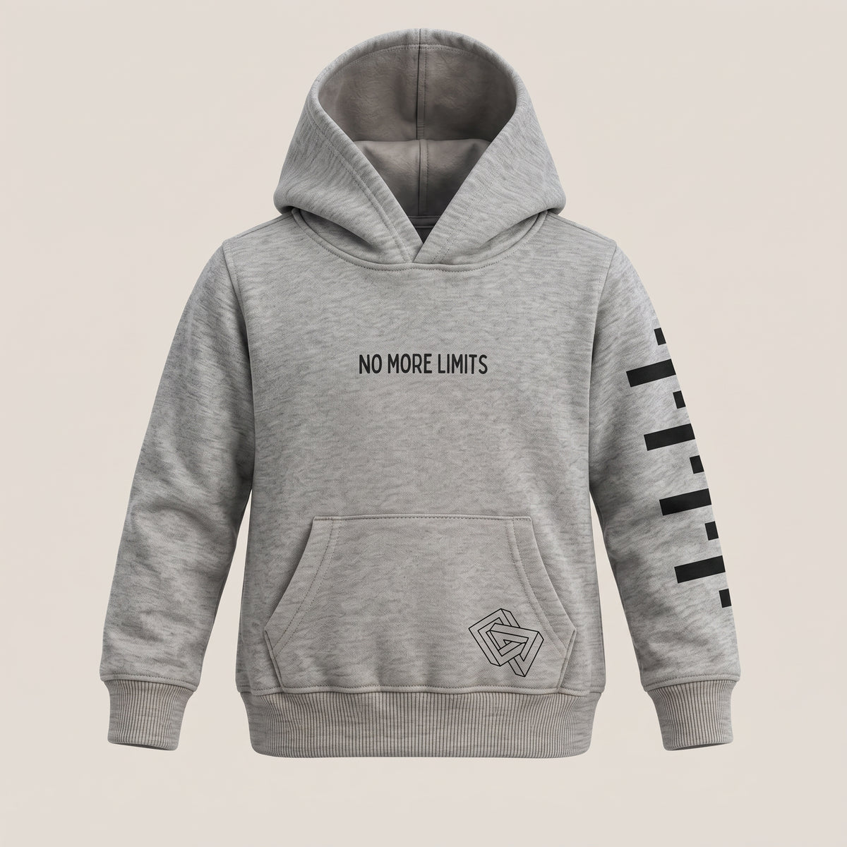 Boys grey No Limits fleece hoodie - Super Kids Clothing