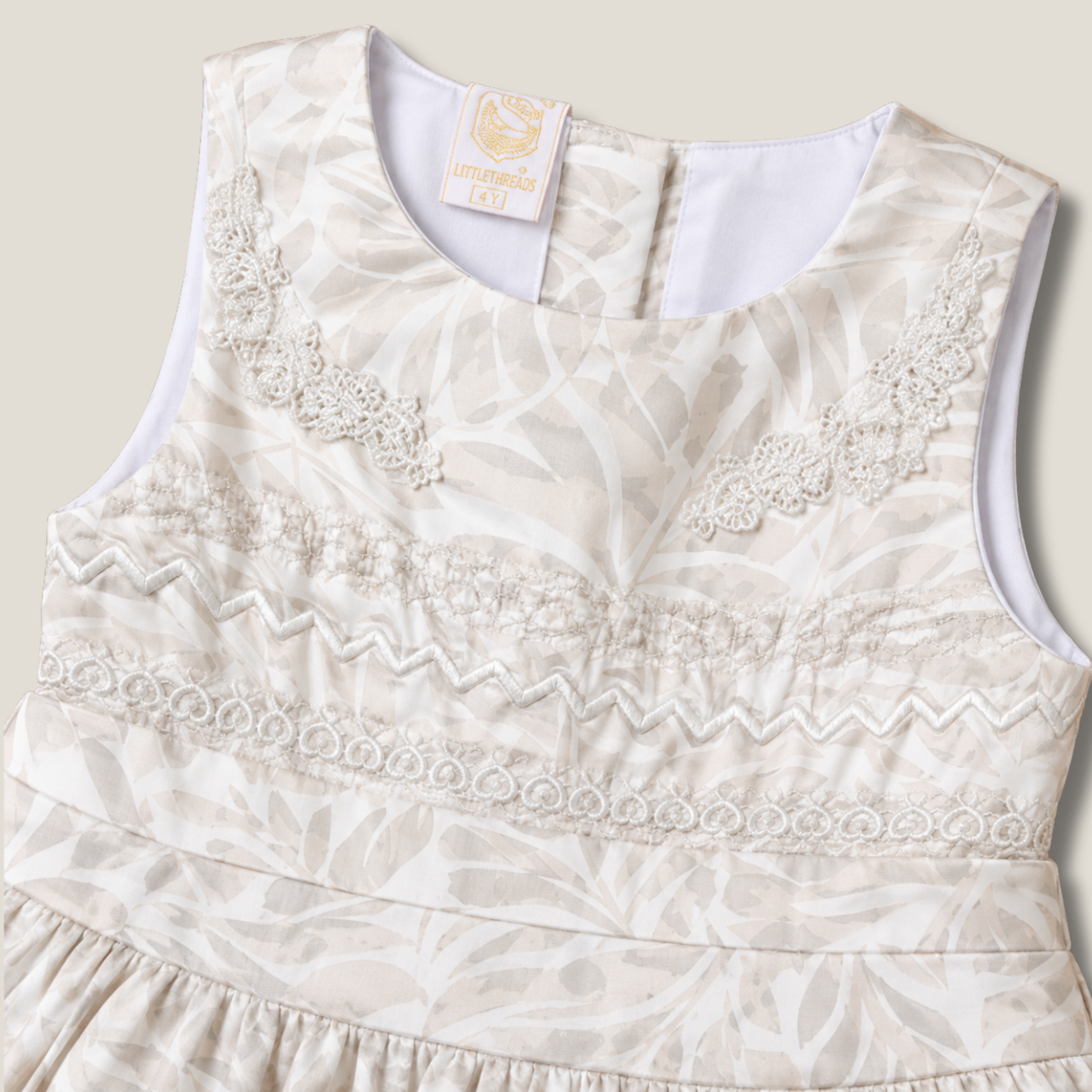 Floral Grace Casual Frock