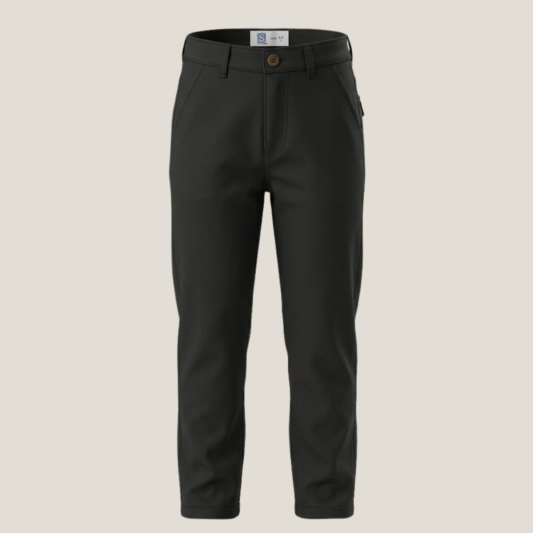 Midnight Black Chino Pant