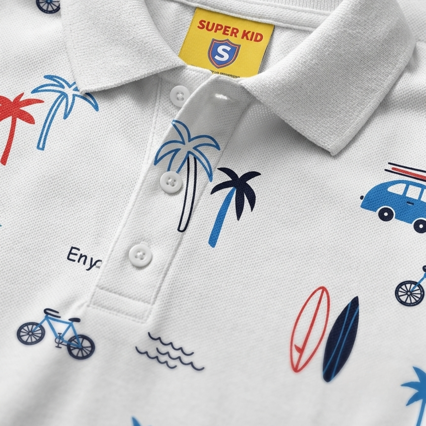 Printed Polo Shirt