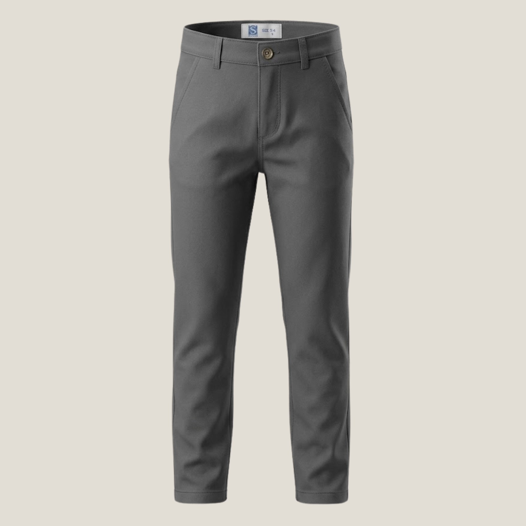 Metro Charcoal Chino Pant