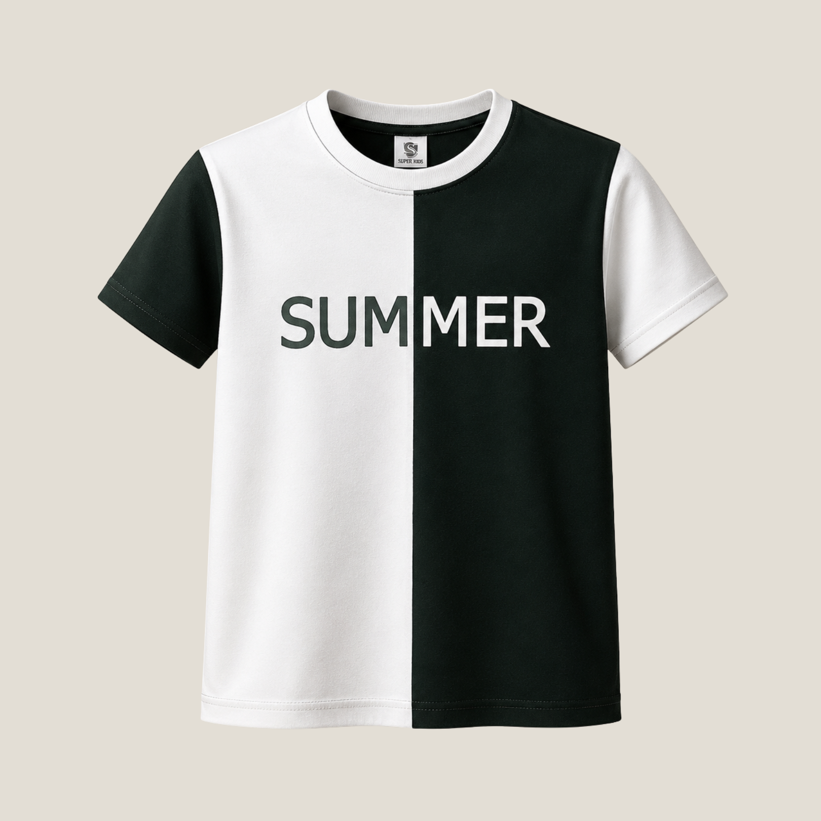 Summer Split Graphic T-Shirt